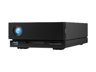 LaCie 1big Dock Externe Festplatte 10 TB Thunderbolt 3 USB 3.1 Schwarz