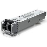 Ubiquiti SFP transceiver that supports using multi-mode fiber with a duplex LC UPC connector. (UACC-OM-MM-1G-D)