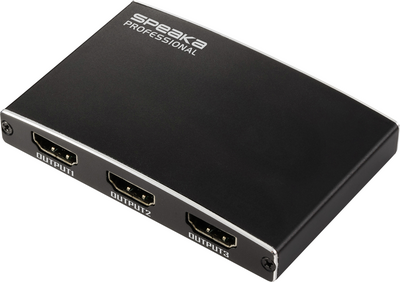 SpeaKa Professional SP-HDMIS-210 HDMI-Splitter 3480 x 2160 Pixel Schwarz (SP-13803912)