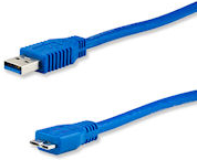 e+p CC 334. Kabellänge: 1,5 m, Anschluss 1: USB A, Anschluss 2: Micro-USB B, USB-Version: 3.0 (3.1 Gen 1), Steckerverbindergeschlecht: Männlich/Männlich, Produktfarbe: Blau (CC 334)