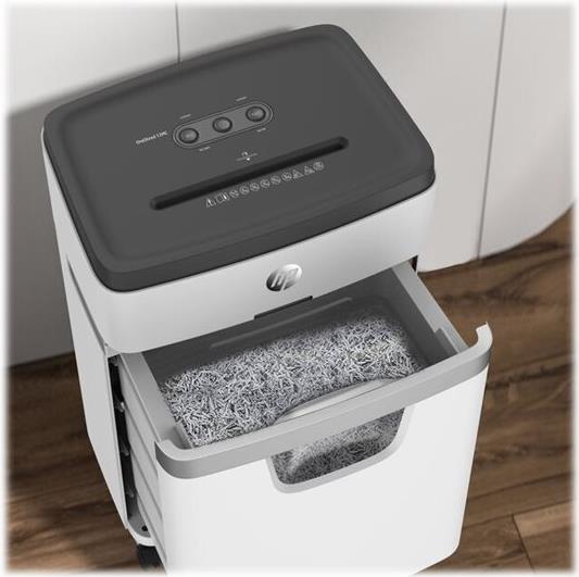 HP OneShred 12MC Aktenvernichter Mikroschnitt 2 x 15 mm Weiß