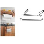 metaltex Küchenrollenhalter Easy-Roll LAVA, matt-schwarz Material: Metall beschichtet, rostbeständig, stoßfest, - 1 Stück (361135000)