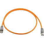 Wirewin Industrial Patchkabel KAT6A, Anti-UV PUR Mantel, S/FTP, orange RJ45 Patchkabel (PKW-I0-SF-K6A-PUR 5.0 OR)