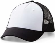 3 cricutâ„¢ Trucker-Caps für Transferpressen schwarz, weiß (2009420)