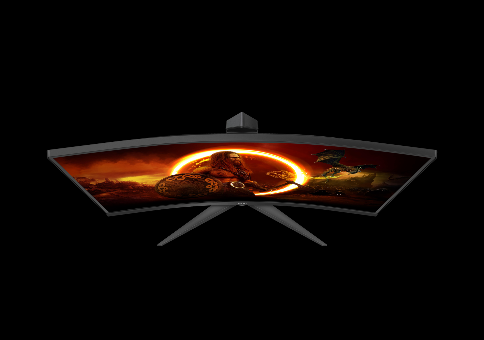 AOC G2 C27G2Z3/BK Gaming-Monitor 27" 1920 x 1080 Full HD 280 Hz Schwarz, Rot