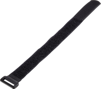 Basetech 98001c373 Klettband mit Gurt Haft- und Flauschteil (L x B) 300 mm x 20 mm Schwarz 1 St.