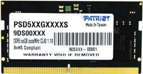 Patriot Memory Signature PSD516G480081S Speichermodul 16 GB 1 x 16 GB DDR5 4800 MHz (PSD516G480081S)
