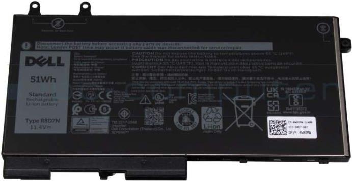 Dell Battery, 51WHR, 3 Cell (TNT6H)