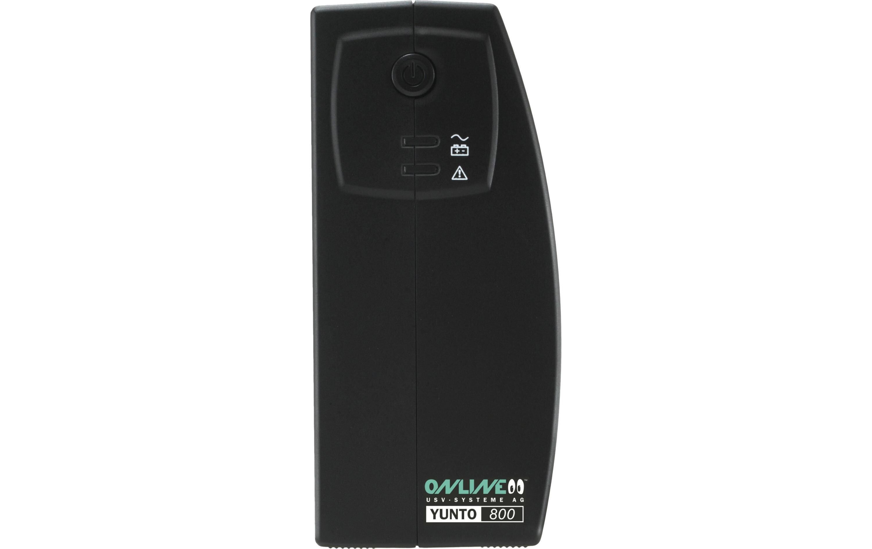 Online USV Yunto 800 Line-Interactive USV 800 VA 480 W Schwarz