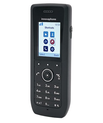 innovaphone IP73 Schnurloses VoIP-Telefon Schwarz