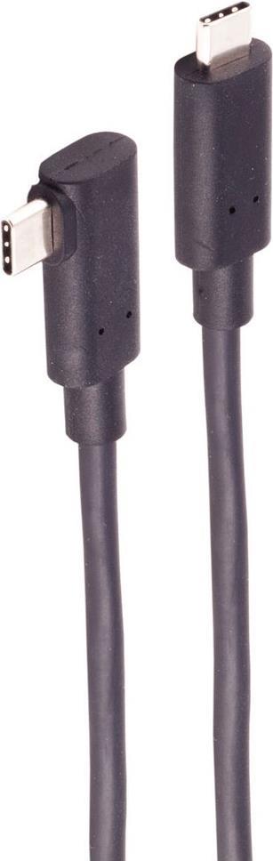 shiverpeaks ®-BASIC-S--USB-C Verbindungskabel, USB Kabel Typ-C Stecker auf Typ C Stecker, 3.2 Gen 2x2, 100W, 0,25m (BS30-42075)