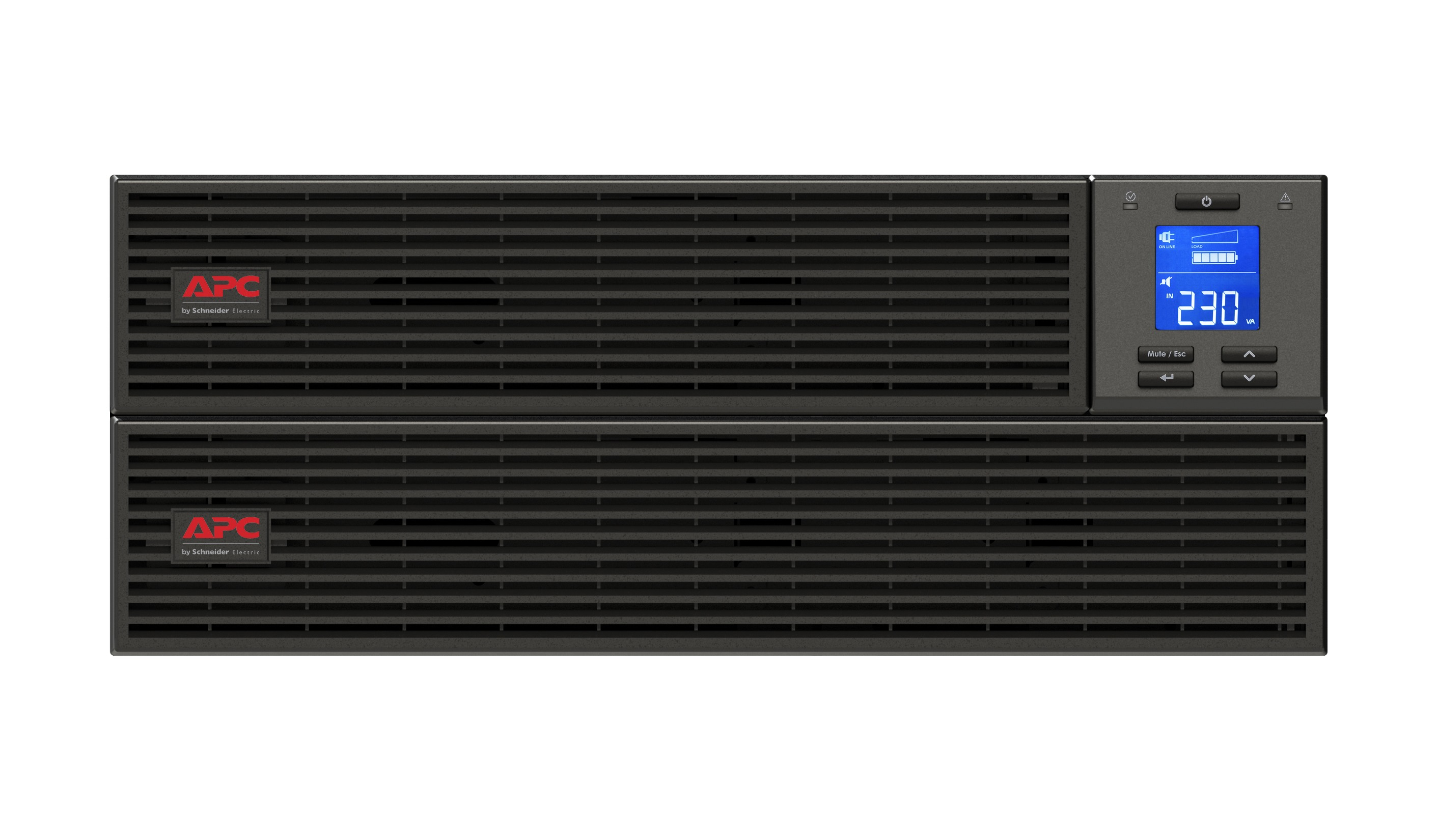 APC Easy UPS SRV SRV6KRIRK Online-USV 6000 VA 6000 W 4U Rack Schwarz