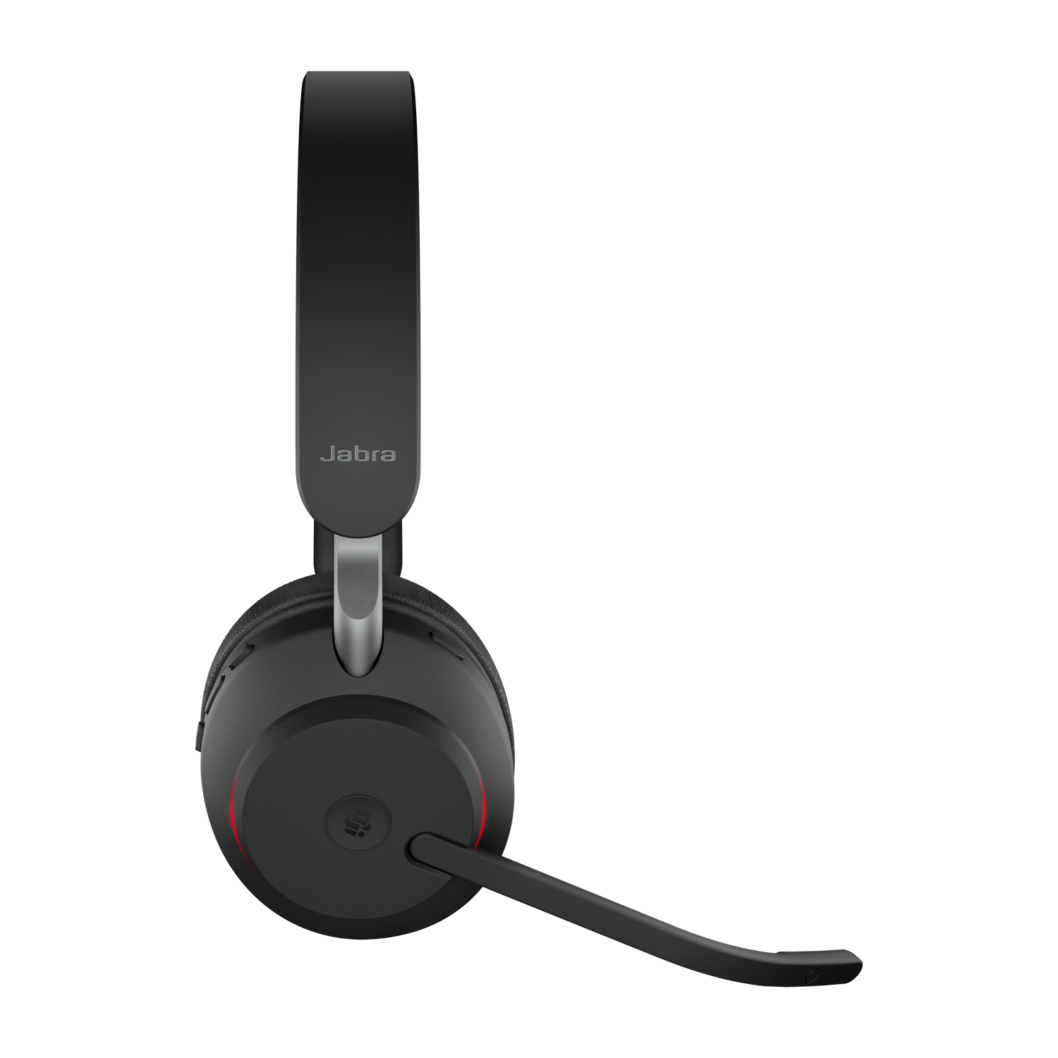 Jabra Evolve2 65 MS Stereo On-Ear Bluetooth Headset Schwarz