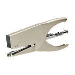 LEITZ Heftzange JUWEL 3000, Heftleistung: 30 Blatt Vollmetall, matt vernickelte Oberfläche, Einlegetiefe: (5558-00-82)