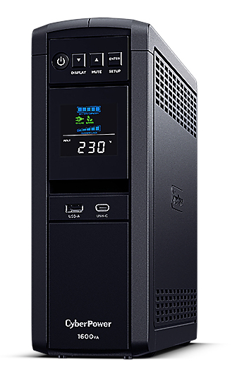 CyberPower CP1600EPFCLCD Line-Interactive USV 1600 VA 1000 W Schwarz