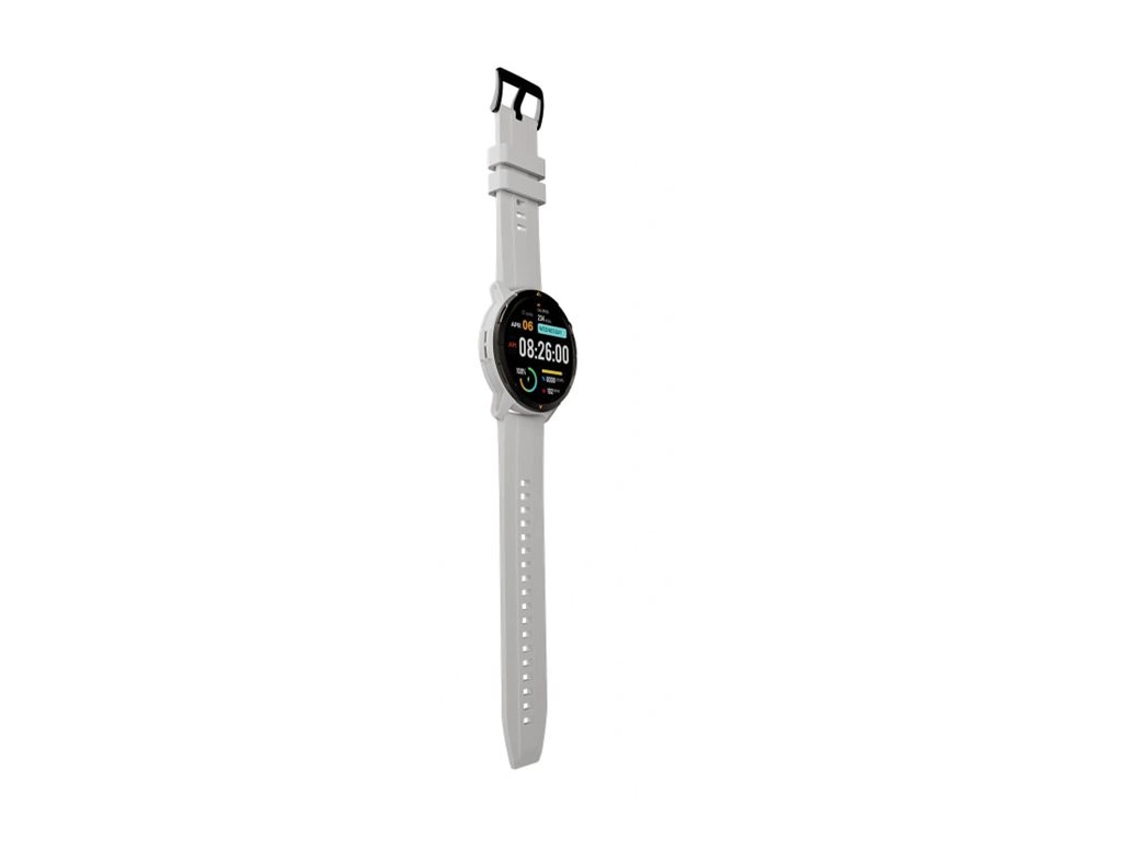AGM Legion Smartwatch 1,43" AMOLED GPS Bluetooth Weiß/Grau