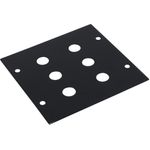 OMNITRONIC Modul 2HE 6x Klinkenstecker 88x88mm (30050055)