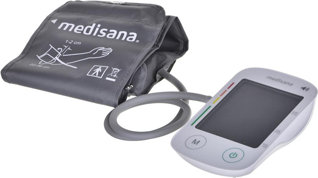 Medisana BU 535 Voice Oberarm-Blutdruckmessgerät Weiß