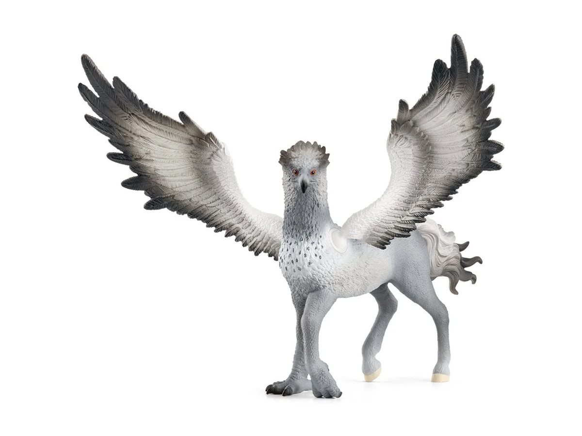 Schleich Harry Potter Wizarding World Seidenschnabel Schwarz Weiß