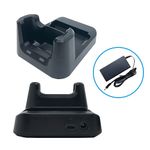 Unitech HT330 USB-Dockingstation mit 1 Steckplatz und Ersatzakkusteckplatz - Nicht im Lieferumfang enthalten, aber optionales Zubehör: 3-poliges Netzkabel EU oder UK (5000-900099G)