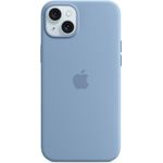 APPLE iPhone 15 Plus Silicone Case with MagSafe - Winter Blue (MT193ZM/A)