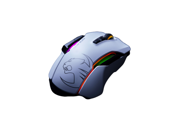 ROCCAT Kone AIMO Gaming-Maus USB Optisch 16000 DPI Weiß