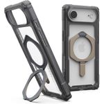 UAG Urban Armor Gear Plasma XTE MagSafe Kickstand Case | Apple iPhone Air | ash (transparent)/titan | 114525113136 (114525113136)