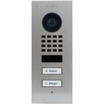 DoorBird D1102V IP Vid. Türst. V2A Edels. 2Ruftasten Unterputz (423866805)