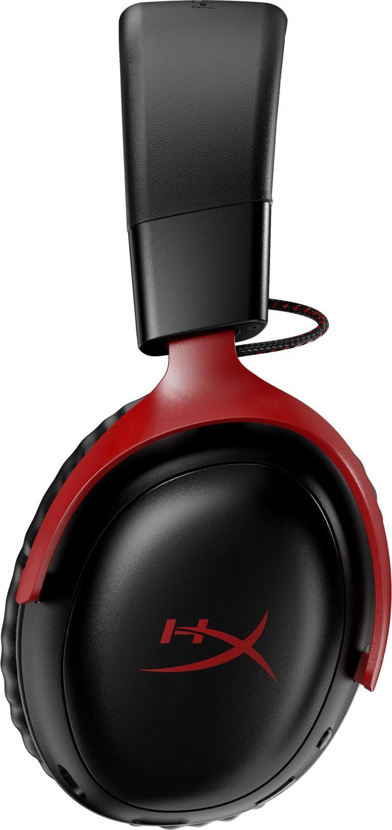 HyperX Cloud III Wireless Gaming-Headset Schwarz, Rot