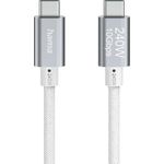 Hama Ladekabel USB-C - USB-C, 240W, Full-Featured, USB 3.2 Gen2,10Gbit/s, 1,5m (00125147)