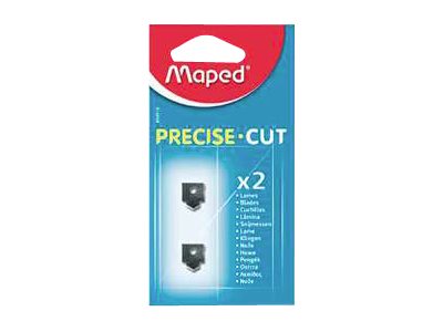Maped Precise Cut Ersatzklingen 2 Stück Silber
