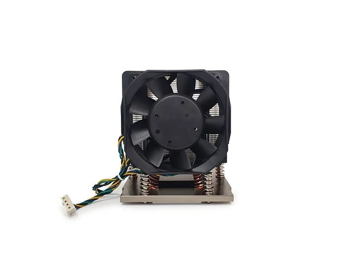 Dynatron J12 Prozessor-Luftkühler aktiv 3U SP5 bis 320 W TDP Schwarz, Silber