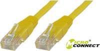 Microconnect B-UTP60025Y 0.25m Cat6 U/UTP (UTP) Gelb Netzwerkkabel (B-UTP60025Y)