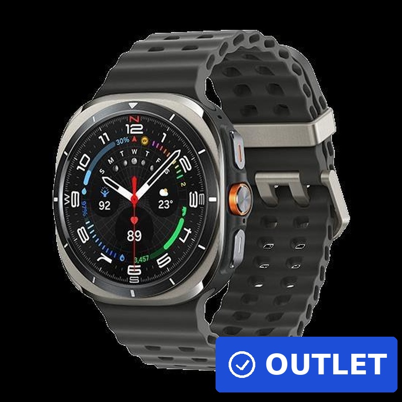 Watch Samsung Galaxy Watch Ultra L705 (2025) 47mm LTE Region East - Titanium Silver (SM-L705FZS2EUE) (B-Ware)