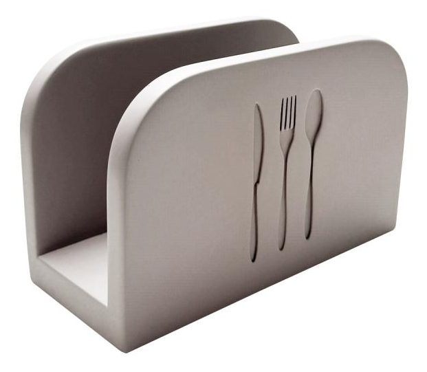 APS Serviettenhalter ELEMENT Beton Grau