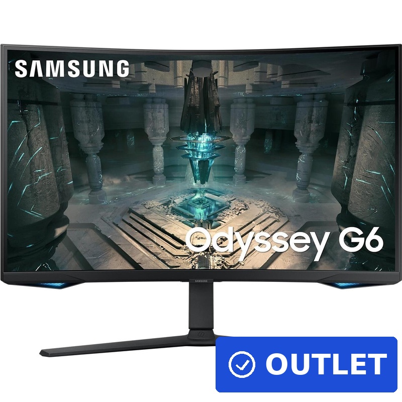 Samsung Odyssey S32BG650EU 81,3 cm (32 Zoll) 2560 x 1440 Pixel Quad HD LED Schwarz (LS32BG650EUXEN) (geöffnet)