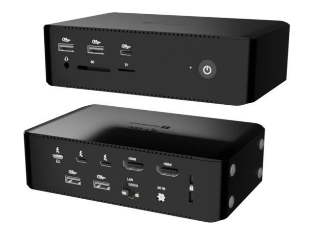 Plusonic PSUC0216 USB-C Dockingstation 8in1 HDMI VGA LAN USB