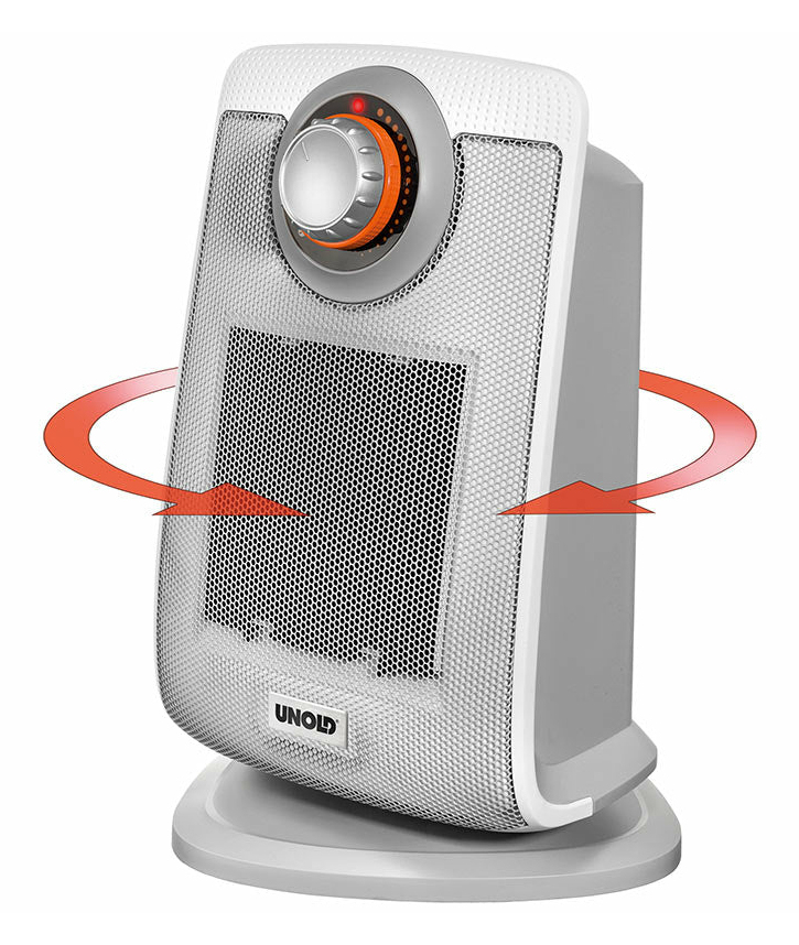 UNOLD 86440 Keramik-Heizlüfter 2000 W Weiß