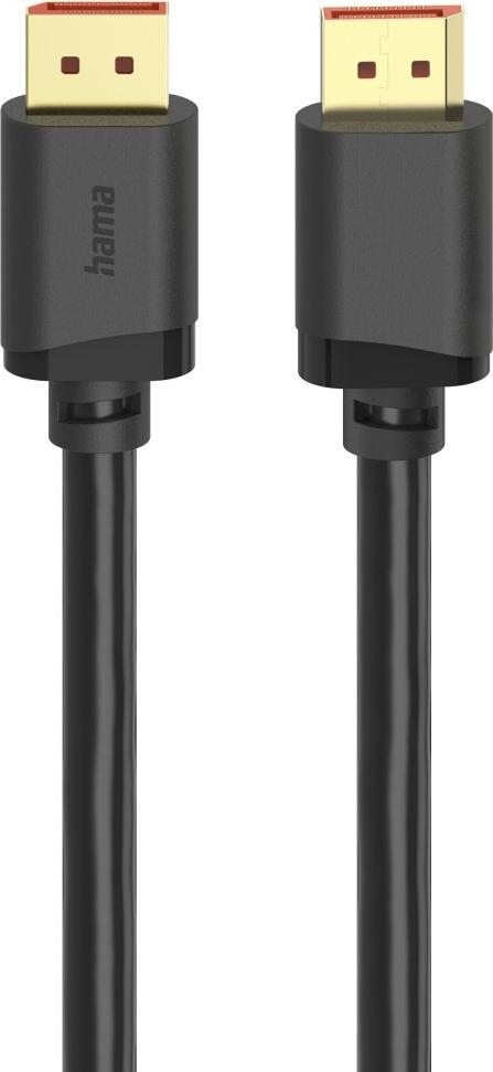 Hama DisplayPort-Kabel, DP 2.1, Ultra-HD 16K, 80 Gbit/s, 2 m (00202032)
