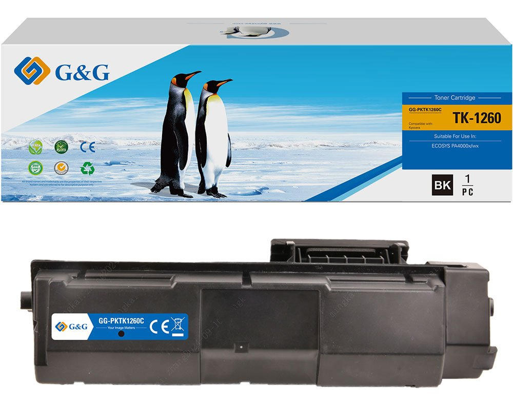 G&G Toner Kompatibel GG-PKTK1260C (GG-PKTK1260C)