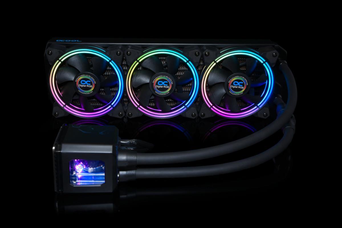 Alphacool Eisbaer Aurora 360 CPU All-in-One-Flüssigkeitskühler Schwarz