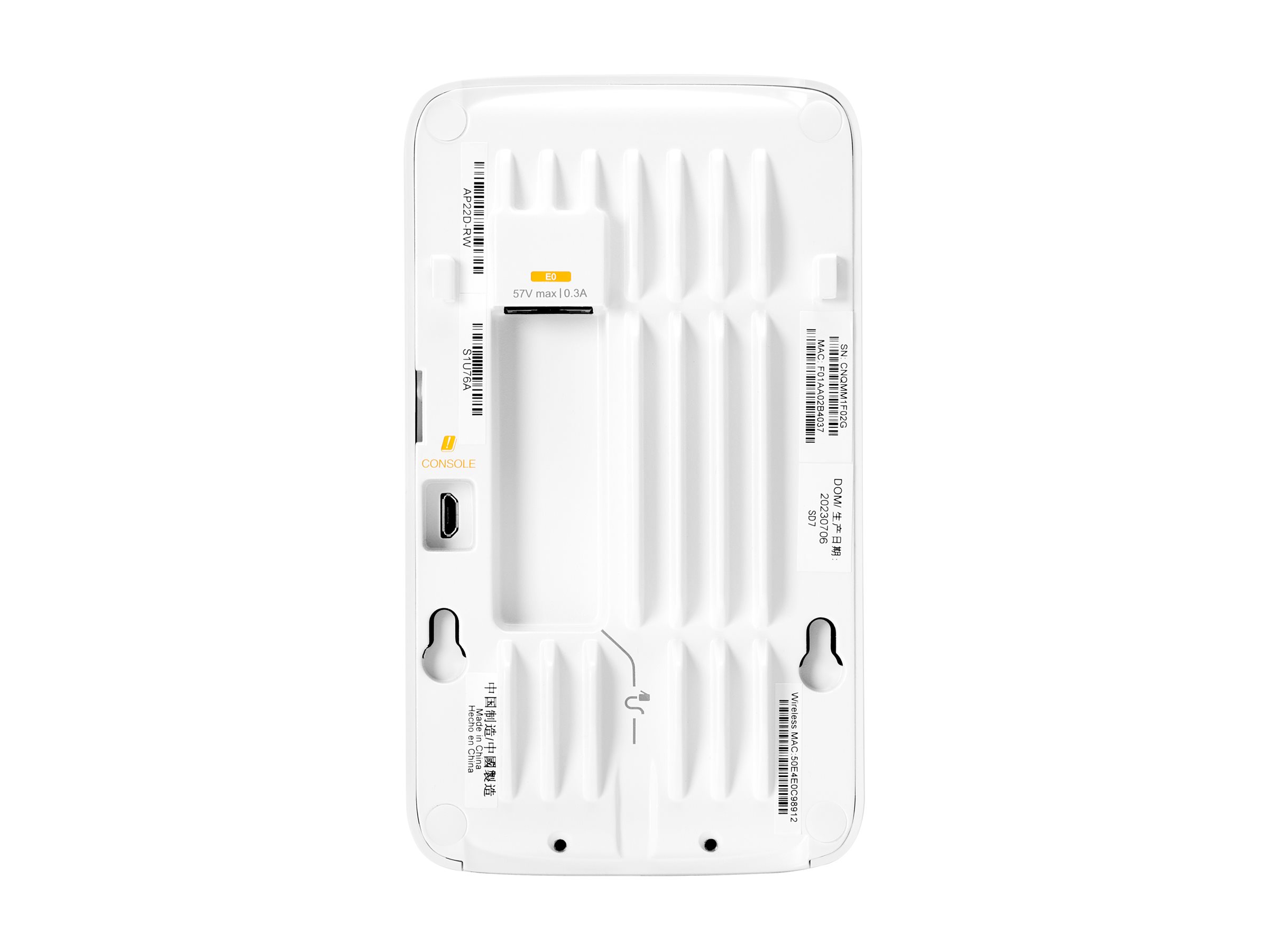 HPE Networking Instant On AP22D (EU) Accesspoint Wi-Fi 6 Weiß