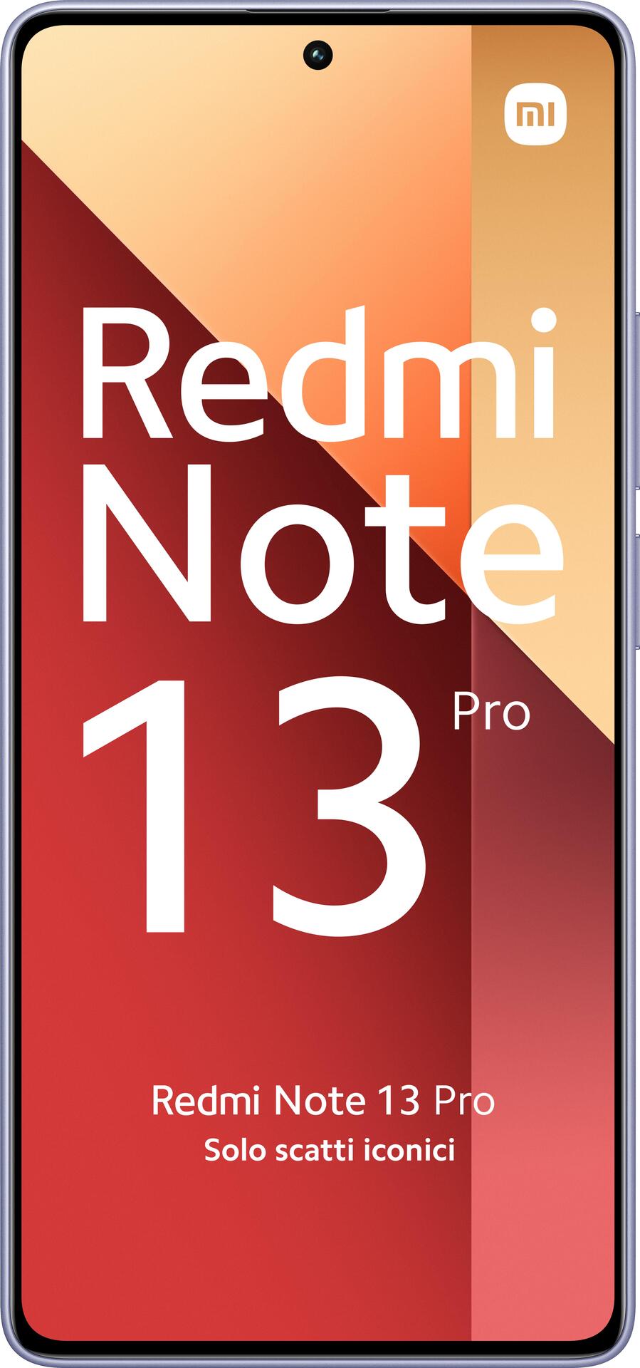 Xiaomi Redmi Note 13 Pro 16,9 cm (6.67") Dual-SIM Android 12 4G USB Typ-C 8 GB 256 GB 5000 mAh Lavendel - Violett (MZB0G7UEU)