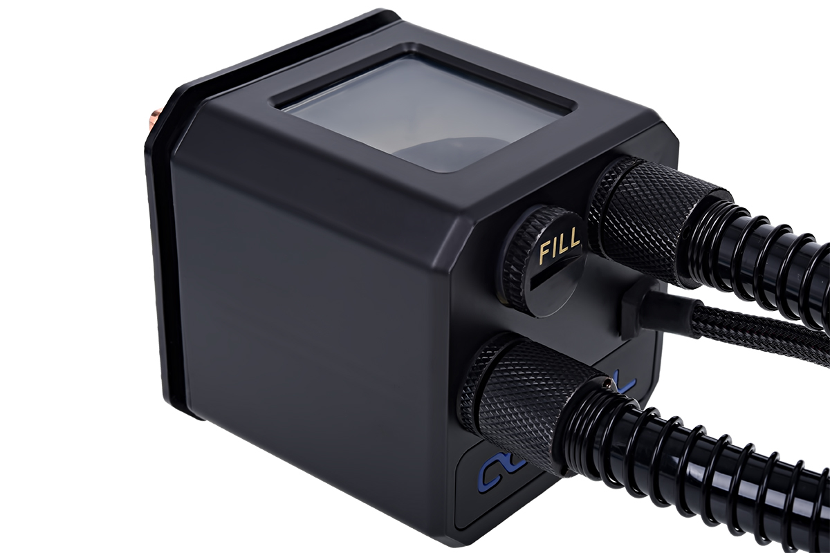 Alphacool Eisbaer 200 All-in-One-Flüssigkeitskühler 240 mm Schwarz