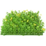 EUROPALMS Buchsmatte, künstlich, grün-gelb, 25x25cm (82600087)