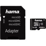 Hama Flash-Speicherkarte (SD-Adapter inbegriffen) (00124138)