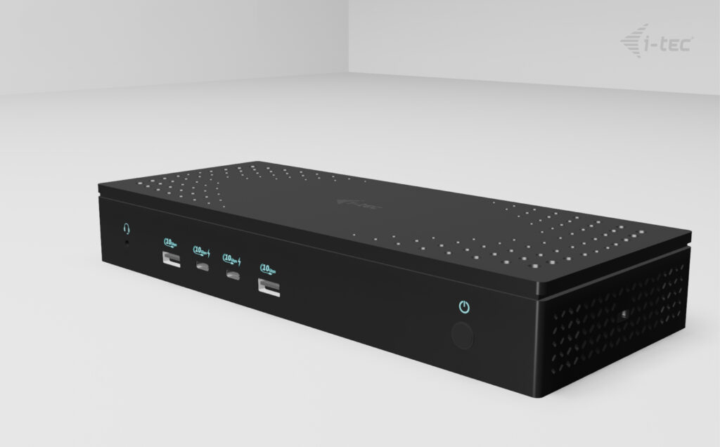 i-Tec CA5MONITORDOCKPD Dockingstation 5x 4K Schwarz