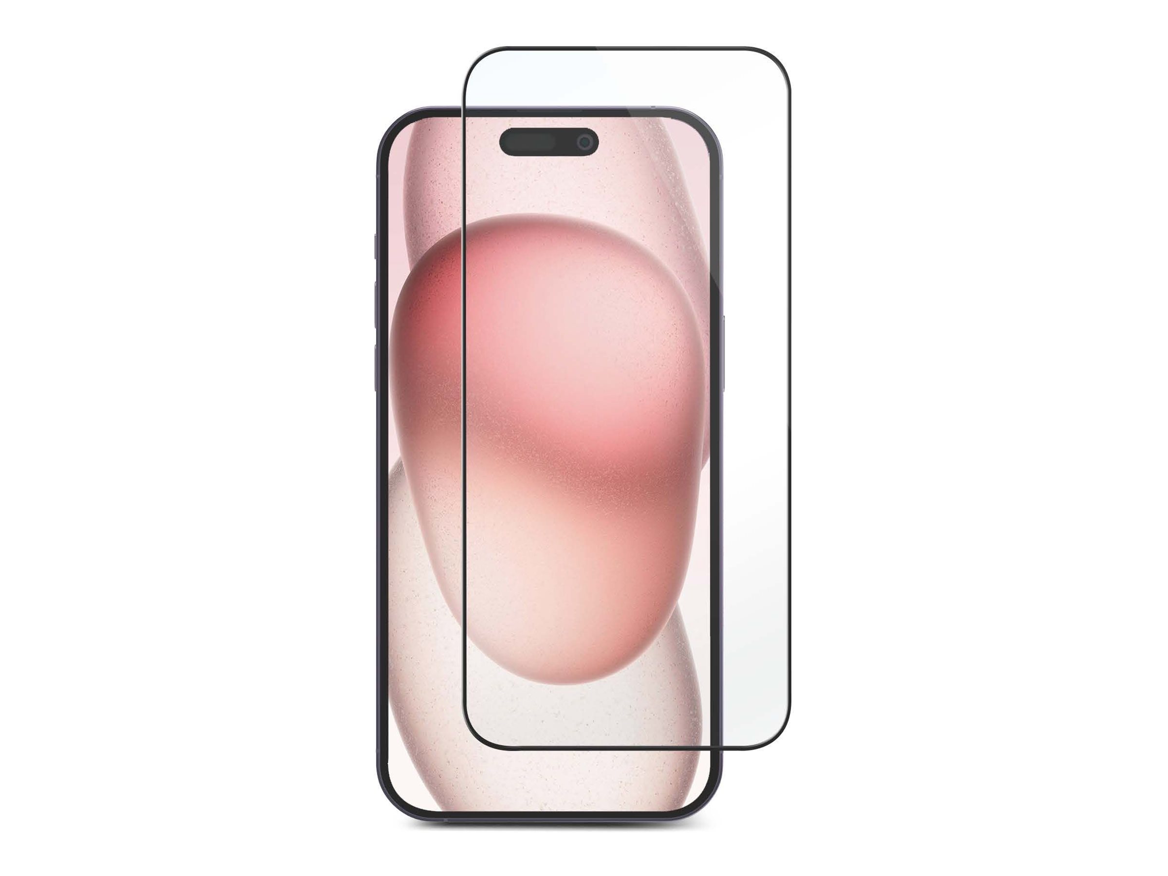eSTUFF Titan Shield Infinite Bildschirmschutz iPhone 17/17 Pro/16 Pro Transparent Schwarz