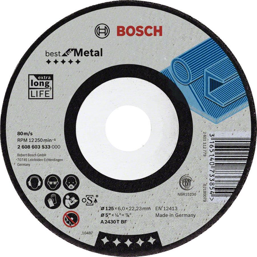 Bosch Best for Metal - Schleifteller - für Metall - 125 mm