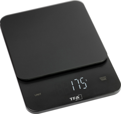 TFA Küchenwaage Brownie Schwarz (50.2008.01)
